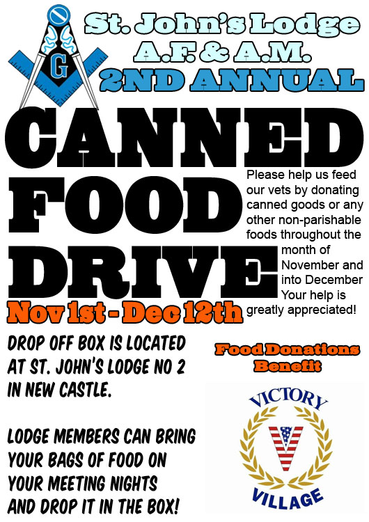 Canned Food Drive