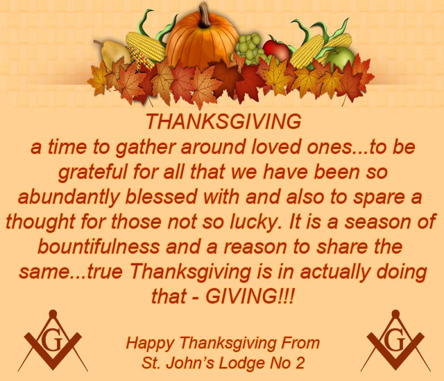 Happy Thanksgiving